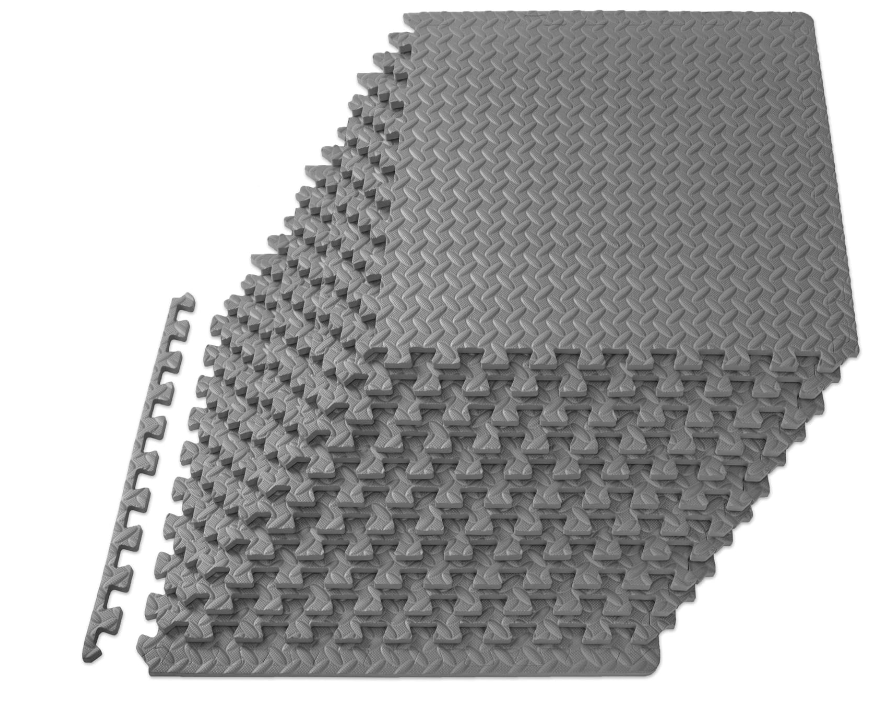 Non-Slip Foam Exercise Mat for Home Gym Workouts