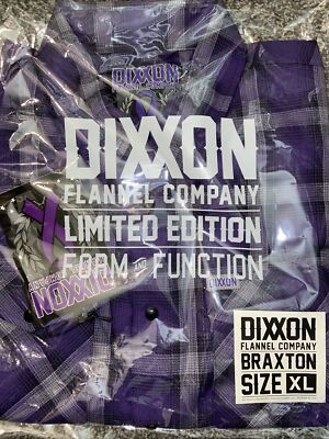 Dixxon Flannel Co  The Braxton  Men's Extra Large XL Brand New In Bag!