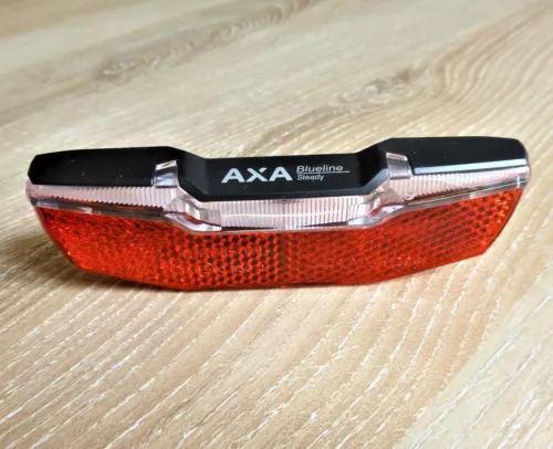 AXA BLUELINE mit Standlicht LED Rücklicht Fahrrad Rücklicht für Nabendynamo 80mm