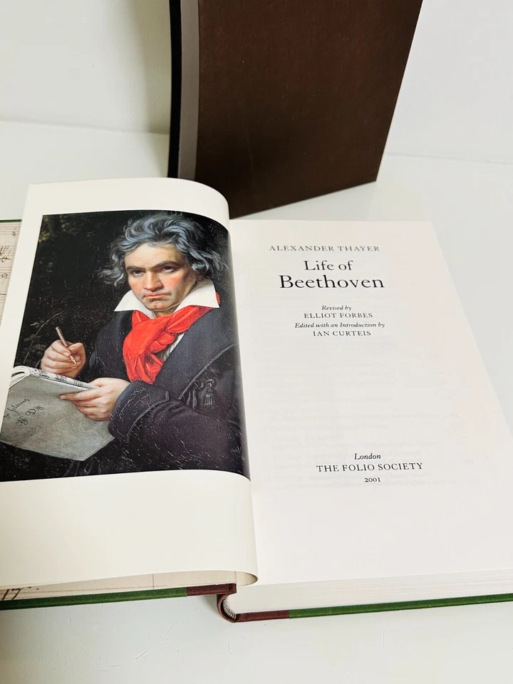 Folio Society Life Of Beethoven FINE Alexander Thayer Classic Biography History - Image 3 of 4