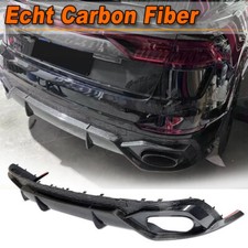 Carbon Heckdiffusor Heckstoßstangen für Audi RSQ8 RS Q8 4MN 2019-2025 Tuning