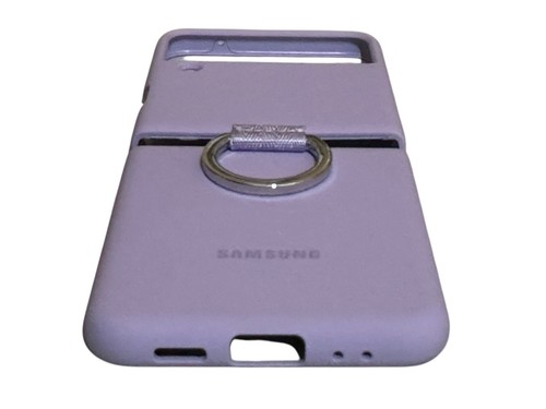 Official Samsung Lavender Silicone Cover with Ring - EF-PF711 - for Z Flip3 5G - Zdjęcie 8 z 9
