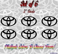 6 2 Toyota Logo Vinyl Wheel Decal Camry Celica Car Sticker Free Shipping 6 2 Toyota Logo Vinyl Wheel Decal Camry Celica Car Sticker Free Shipping