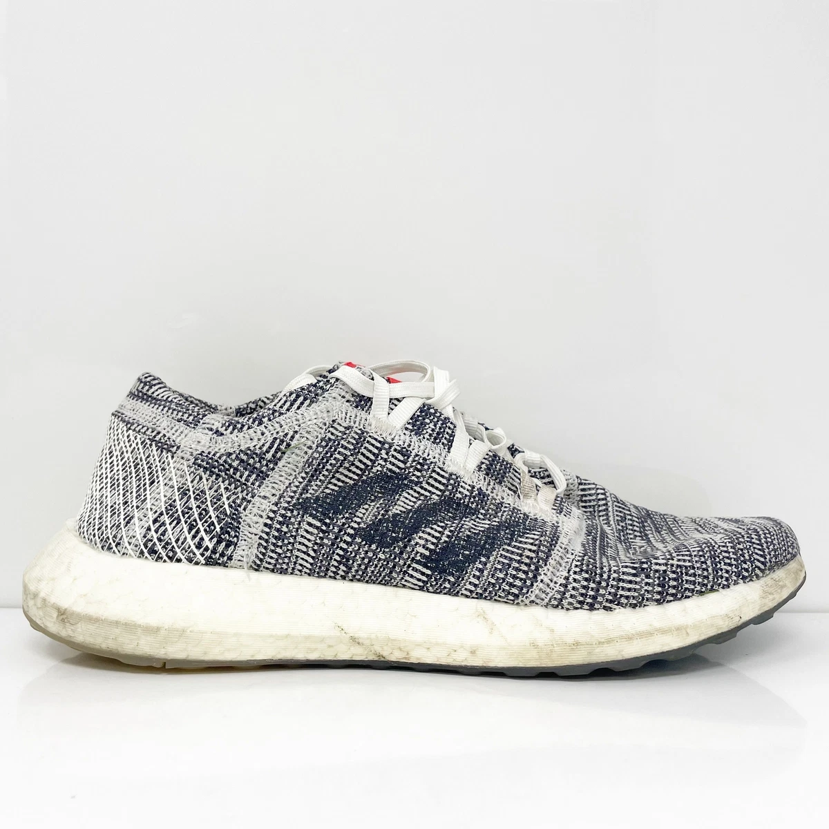 Adidas Mens Pureboost Go B37809 Black Running Shoes Sneakers Size