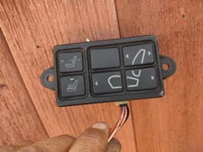 1992-96 Jaguar XJS Front Right Seat Adjustment Switch OEM Dac11318