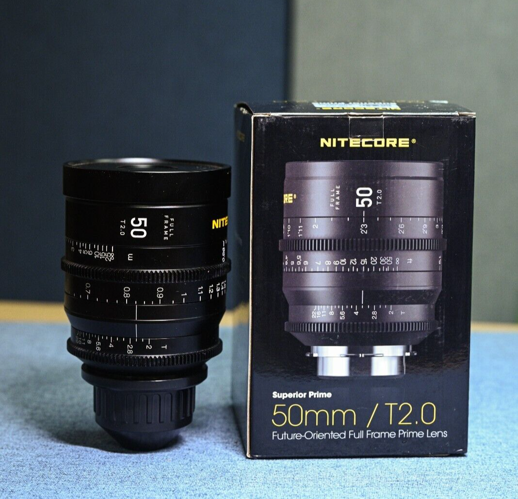 Nitecore Cinema Lens 50mm Canon-EF