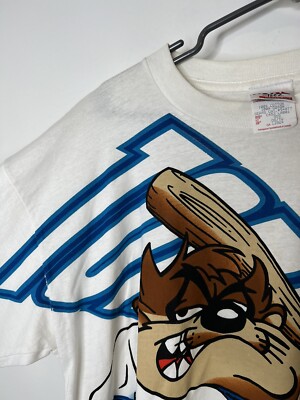 Vintage Toronto Blue Jays 1994 Tasmanian Devil White T-shirt Size