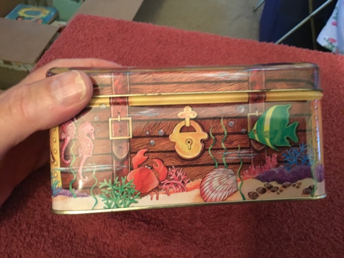 Wolfgang Candy 75th Anniversary Hinged Top Metal Tin | eBay