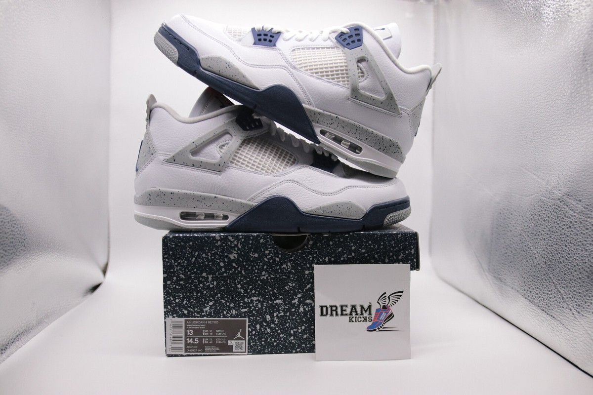 Jordan 4 Retro Midnight Navy, Size 13, DH6927 140 | eBay