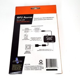 RFU Adapter for use with SEGA Dreamcast (Performance) Console to Television /NEW
