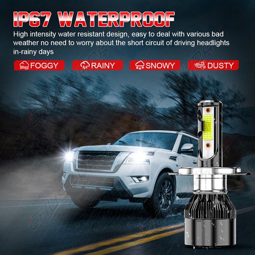 For Toyota Tundra 2014-2019 Combo LED Headlight High/Low Beam Fog Light 4X Bulbs - Bild 8 von 17