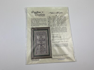 Papillon Creations Natures Marvels Cross Stitch Pattern Sampler