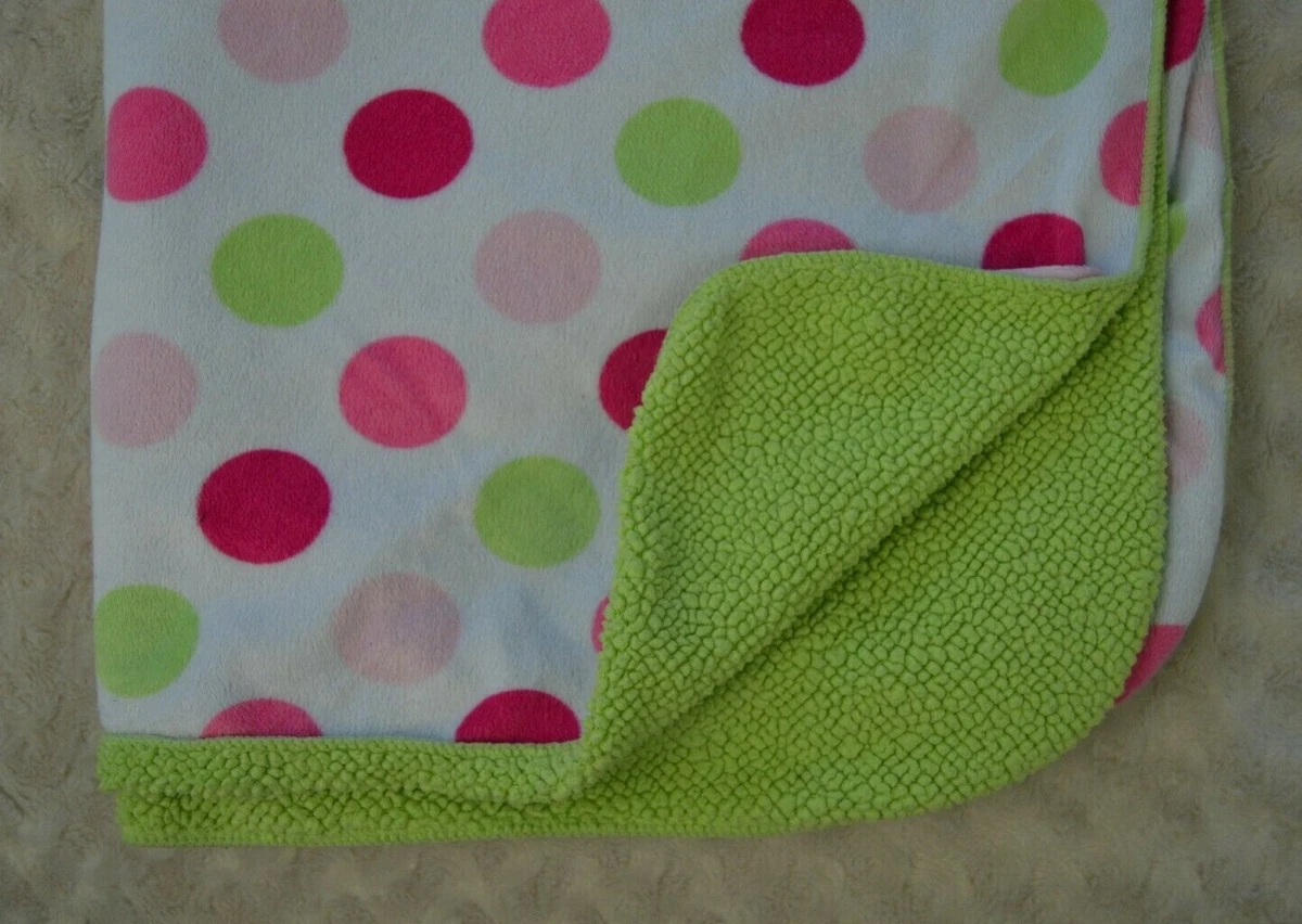 Pink and online green blanket