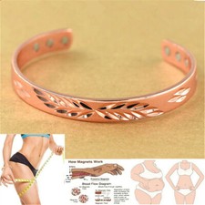 Copper Magnetic Bracelet Men And Women Energy Pain Healing Bangle Pain Relief