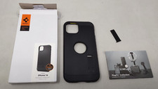 Spigen Matte Black iPhone 14 Case Rugged Armor MagFit BROKEN KICKSTAND ACS05036