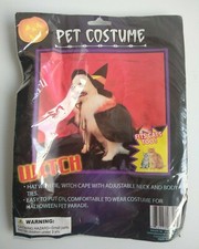 Pet Costume Halloween Witch Dog Cat Plush Doll Costume