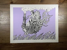 “Soaring Through The Jungle” Fine Art Giclee Print By Iskar Signed 19/40 Gabba