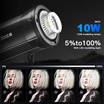 Par Meter Godox 300Watts QS 300 QS300 300W Studio Strobe Photo
