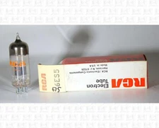 RCA 6ES5 Vacuum Tube Made In USA NOS +Box