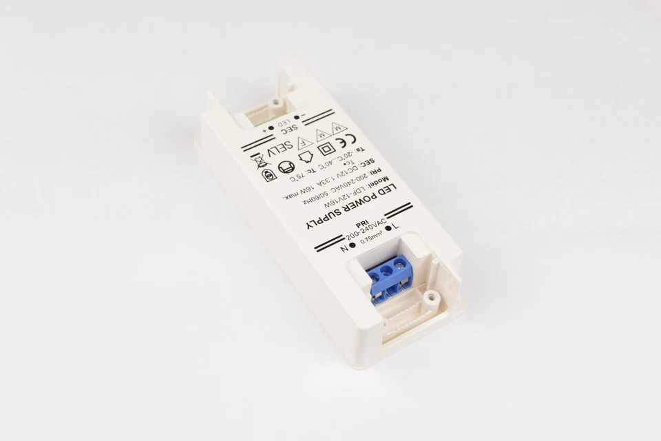 Mini LED Transformator 12V DC 1,3A 16W elektronischer Trafo Treiber Netzteil - Bild 4 von 4