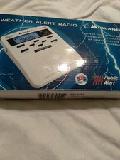 Midland Weather Alert Radio in box WR-100 NOAA Public Hazardous Warnings