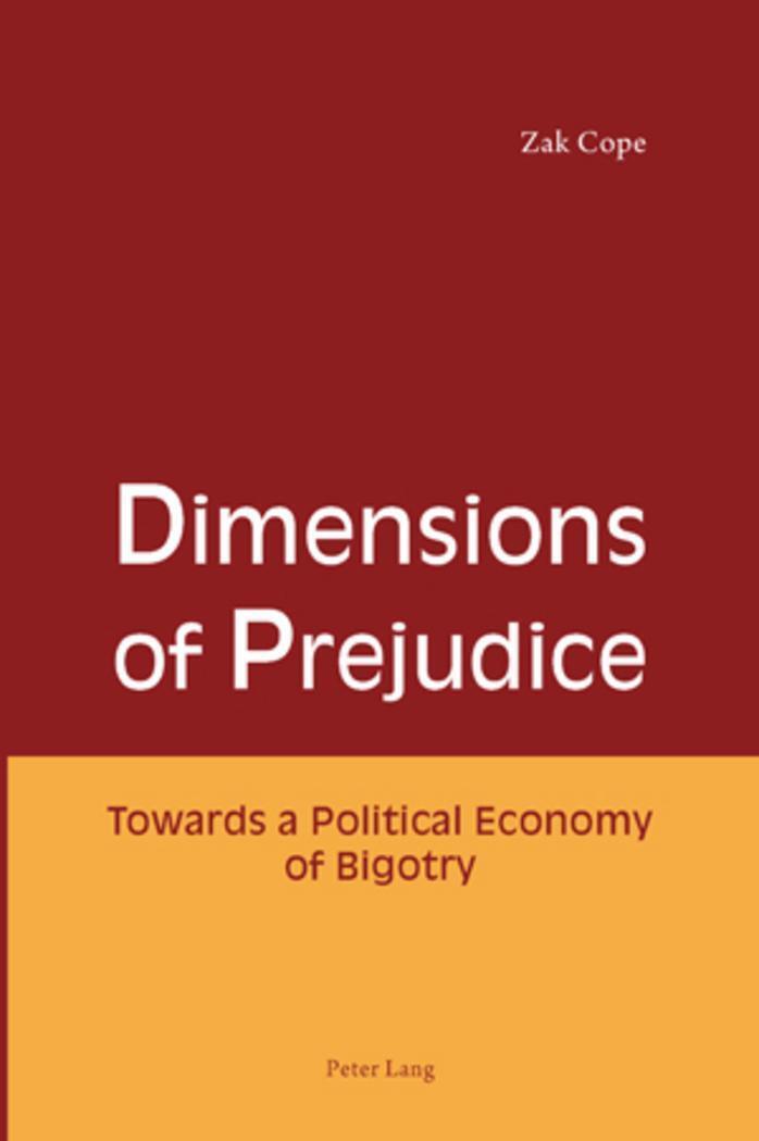 Thumbnail - Zak Cope | Dimensions Of Prejudice | Taschenbuch | Englisch (2008) |