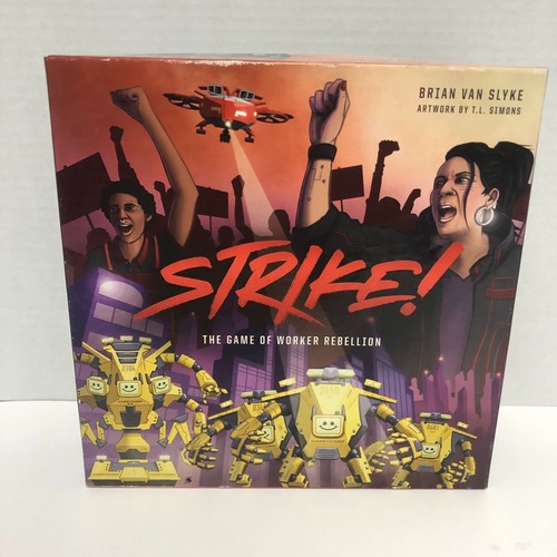 Strike! The Game of Worker Rebellion Collective Board Game Strategy & Coop