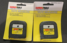 Set of 2 Vintage Evans EVANSRULE 8'  E8  Collectible Made in USA  NOS