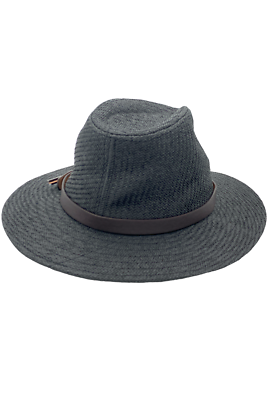 San Diego Hat Co. Fedora Style Straw Hat UPF 50 Black | eBay display picture 2
