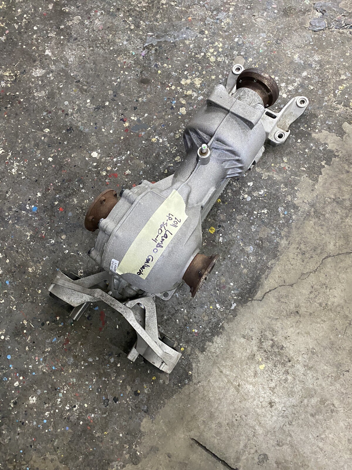 Lamborghini Gallardo Audi R8 Front Differential 0AZ409149 AWD Transmission Used