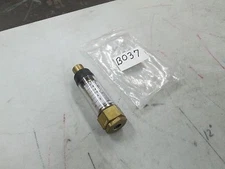 Hedland Brass Flow Gauge P/N 205002 1/4" FNPT Range: .2-1.8 GPM 3000 PSI Max