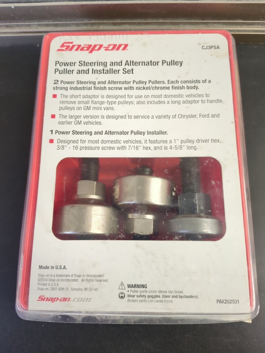 Snap-on CJ3PSA Power Steering & Alternator Pulley Puller