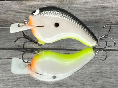 Black Label Balsa Potbelly Custom Balsa Squarebill Hot Shad Color