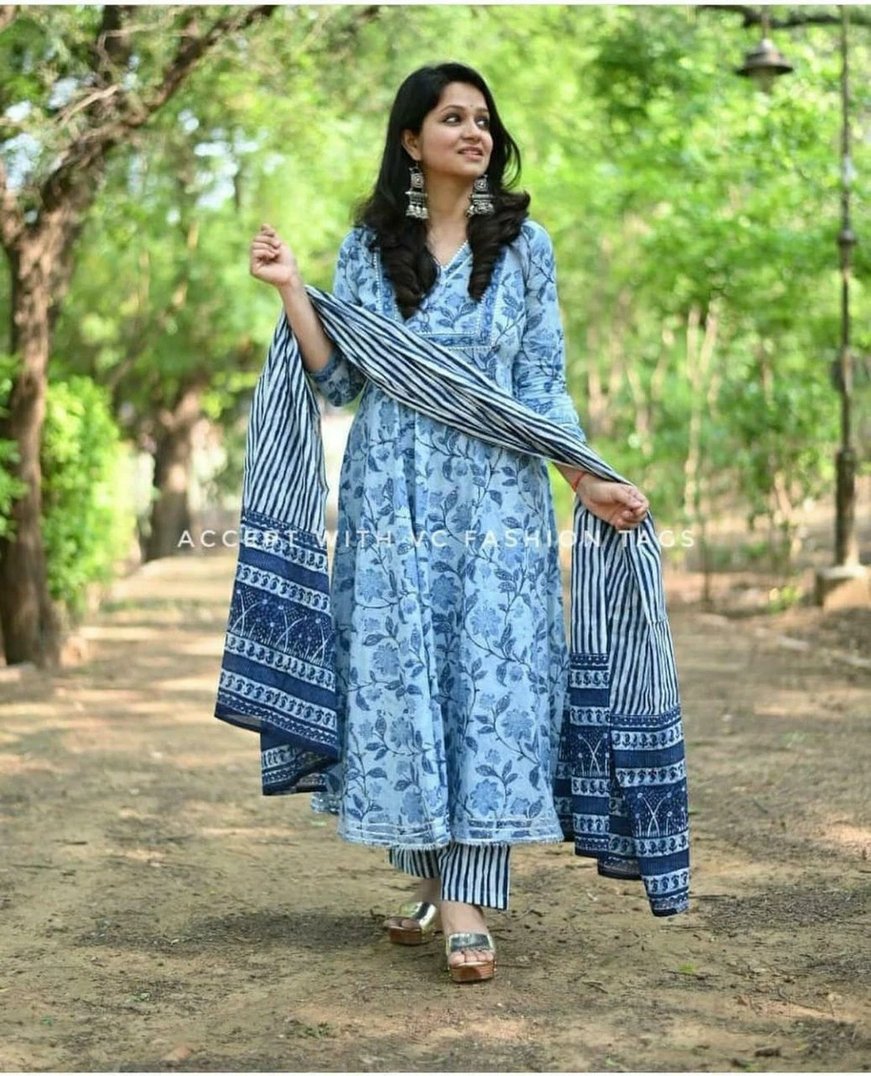 TZU NOVA VOL 2 COTTON KURTI WITH PALAZZO SET ONLINE AT BEST PRICES -  textiledeal.in