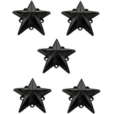 5 Pack Xd Series Gloss Black Rockstar Wheels Replacement Star Xdstar-gb-pk