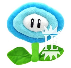 Super Mario Bros.. Flower Ice Plush Ice Flower Plush Fire Galaxy NEW DS | eBay