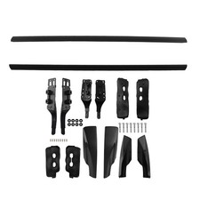 Aluminium Roof Rails Side Bars Kit for Toyota RAV4 MK3 2006-2012 Black