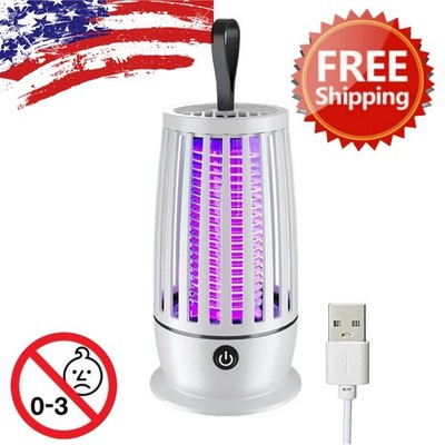 LED Insect Killer Lamp   Electric Bug Zapper Trap for Indoor Pest Control, USB