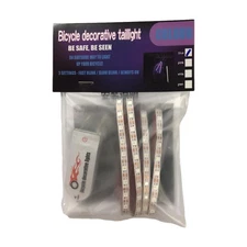 MTB Bike Bicycle Fork Strip Light LED Waterproof Wheel Frame Lamp Safety Decor