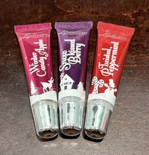 Bath Body Works NEW Most Popular HARD-TO-FIND Set of THREE Holiday Lip Gloss