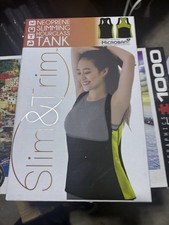 Neoprene Slimming Tank Top Slim Trim Womens Small Exercise Workout W/ Microban