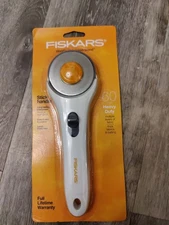 Fiskars 60mm Heavy Duty Rotary Cutter with Stick Handle