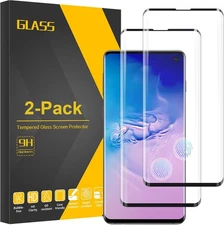 2-Pack HD Tempered Glass Screen Protector For Samsung Galaxy S10 S10e S10 Plus