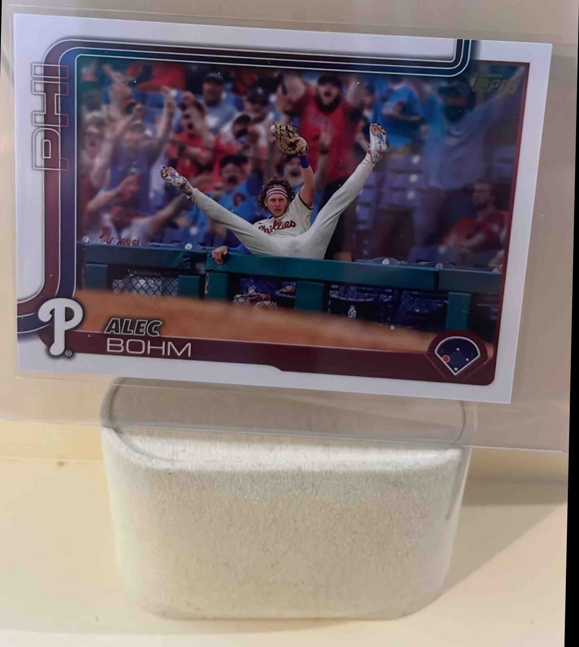 2025 Topps Alec Bohm #7 Golden Mirror Variation SSP Phillies
