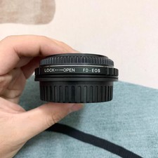K F Concept Canon FD Lenses to Canon EOS EF Lens Mount Adapter with Optic Glass