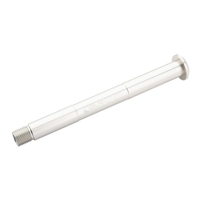 Burgtec Fox Fork Pre-2021 Axle, 15x110mm, Rhodium Silver