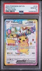 2024 Pokemon Surging Sparks - Pikachu EX Ultra Rare No. 219 PSA 10