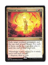 Suspend Aggression 236 NM Secrets of Strixhaven Magic: The Gathering