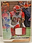2024 Upper Deck CFL 2 Colour Autograph Patch #76 Dedrick Mills 56/99 AUTO