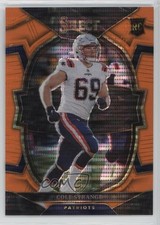 2022 Panini Select Concourse Neon Orange Pulsar Prizm 6/7 Cole Strange #91 06mc